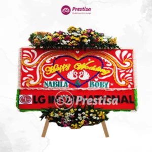 Karangan Bunga Papan Wedding – Pangkal Pinang – 3
