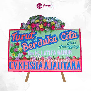 Bunga Papan Duka Cita - Bangka Belitung - 343