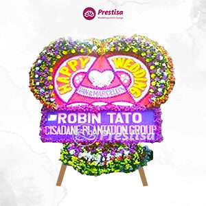 Bunga Papan Wedding - Bangka Belitung - 3