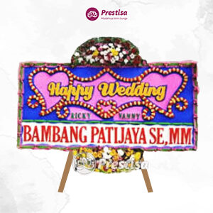 Bunga Papan Wedding - Bangka Belitung - 343