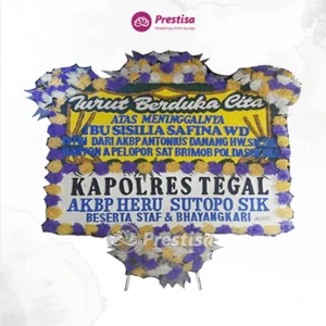 KARANGAN BUNGA PAPAN DUKA CITA – TEGAL – 2