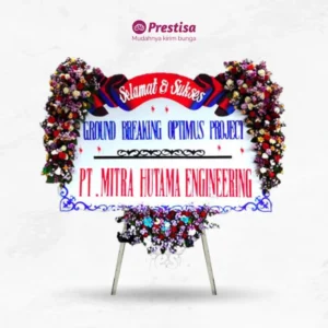 KARANGAN BUNGA PAPAN CONGRATULATION – NGANJUK – 4