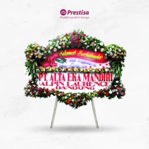 KARANGAN BUNGA PAPAN CONGRATULATION – NGANJUK – 5