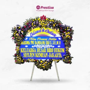 KARANGAN BUNGA PAPAN CONGRATULATION – NGANJUK – 3