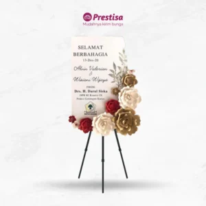 KARANGAN BUNGA – BUNGA PAPAN KERTAS -NGANJUK – 5