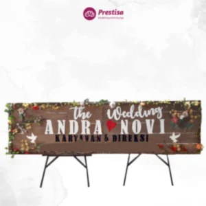 Karangan Bunga Papan Kayu – Batam – 1