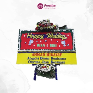 Karangan Bunga Papan - Wedding - Lampung 847