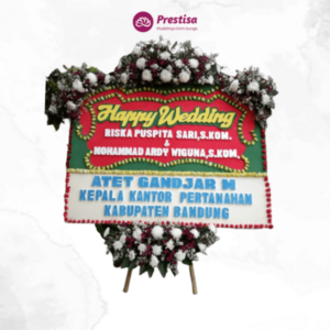 Karangan Bunga Papan Wedding - Indonesia - 24