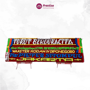 Karangan Bunga Papan - Duka Cita - Padang - 312