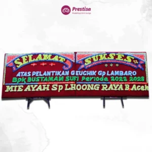 KARANGAN BUNGA PAPAN – CONGRATULATION – ACEH – 4