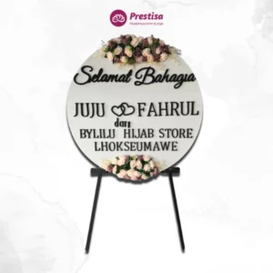 Karangan Bunga Papan Kayu-Aceh-4