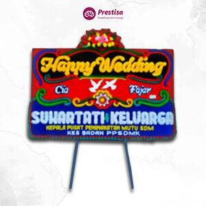 Karangan Bunga Papan - Padang - Wedding - 315