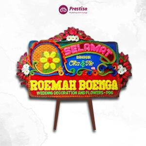 Karangan Bunga Papan - Padang - Wedding - 311