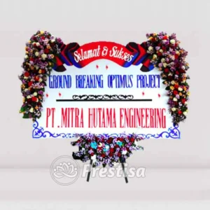 KARANGAN BUNGA PAPAN CONGRATULATION – JEMBER – 4