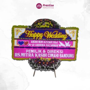 Karangan Bunga Papan-Wedding-Lampung-842