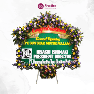 karangan Bunga Papan Congratulation - Jember - 2