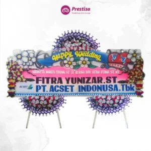 Karangan Bunga Papan Wedding - Semarang - 1