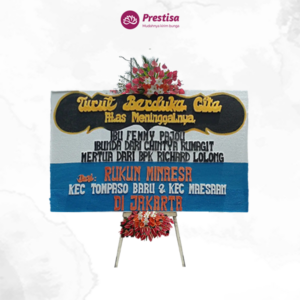 Karangan Bunga Bunga Papan Duka Cita - Sumatera Selatan - 1