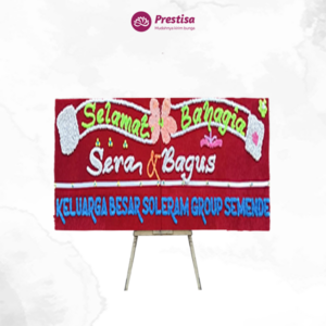 Karangan Bunga - Bunga Papan - Wedding - Sumatera Selatan - 244