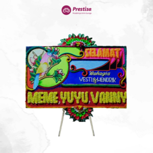 Karangan Bunga - Bunga Papan - Wedding - Sumatera Barat - 392