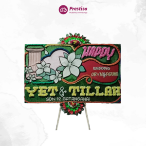 Karangan Bunga - Bunga Papan - Wedding - Sumatera Barat - 393