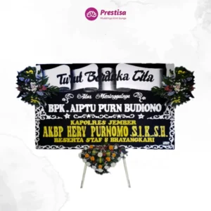 KARANGAN BUNGA PAPAN DUKA CITA – JEMBER – 5