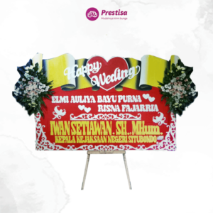Karangan Bunga - Bunga Papan - Wedding - Jember - 531