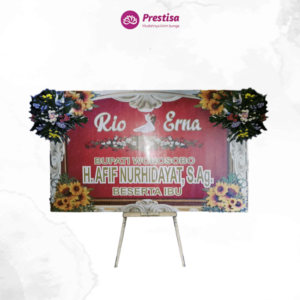 Karangan Bunga - Bunga Papan - Wedding - Jember - 535
