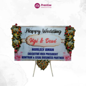 Karangan Bunga - Bunga Papan - Wedding - Malang - 550