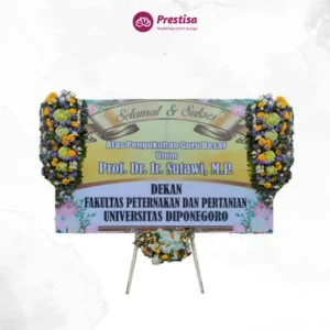Karangan Bunga Papan Congratulation - Malang - 2