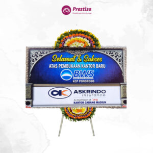 KARANGAN BUNGA PAPAN CONGRATULATION – MADIUN – 5