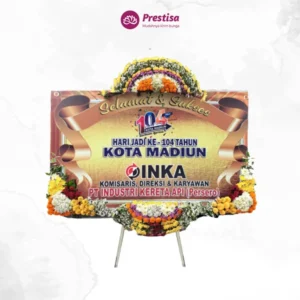 KARANGAN BUNGA PAPAN CONGRATULATION – MADIUN – 4