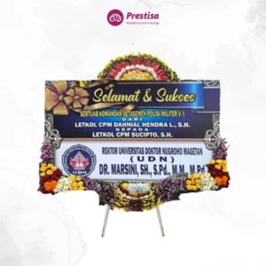 KARANGAN BUNGA PAPAN CONGRATULATION – MADIUN – 2