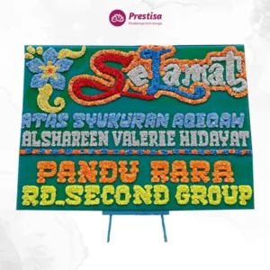 Karangan Bunga Papan Congratulation - Bengkulu - 3