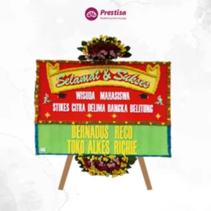 Karangan Bunga Papan Congratulation – Pangkal Pinang – 5