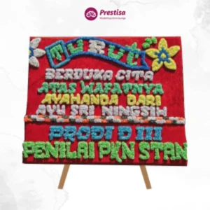 Karangan Bunga Papan Dukacita - Single - Dumai - Duka Cita - 05
