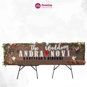 Karangan Bunga Papan Kayu – Pangkal Pinang – 1