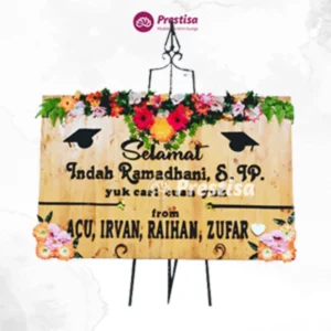 KARANGAN BUNGA – BUNGA PAPAN KAYU – BANDUNG – 2