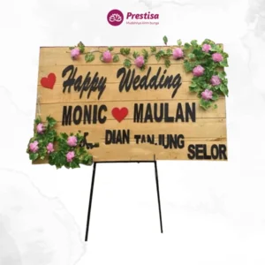 Karangan Bunga Papan Kayu – Bengkulu – 3