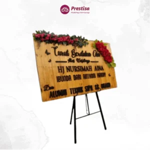 KARANGAN BUNGA – BUNGA PAPAN KAYU – BANDUNG – 3