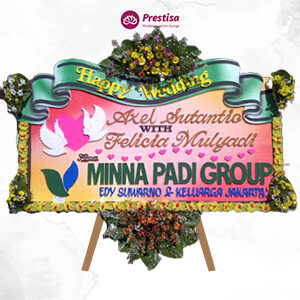 Bunga Papan Wedding - Klungkung- 5