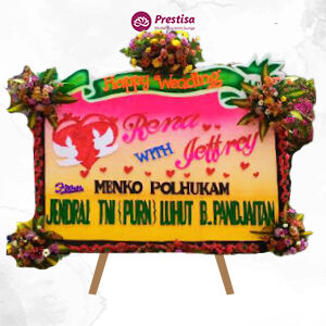 Bunga Papan Wedding - Klungkung - 4