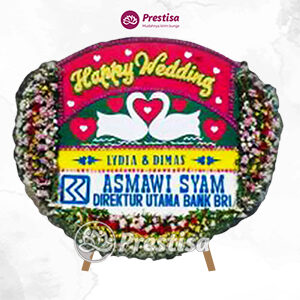 Karangan Bunga Papan Wedding - Banten - 1