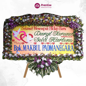 Karangan Bunga Papan Wedding - Bali - 1
