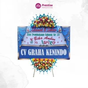 KARANGAN BUNGA PAPAN CONGRATULATION – SOLO – 1