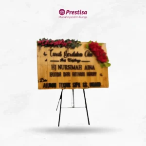 KARANGAN BUNGA PAPAN KAYU – GORONTALO – 4