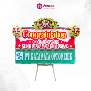 Karangan Bunga Papan Congratulation - Subang - 4
