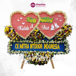 Karangan Bunga Papan Wedding - Jawa Barat - 2