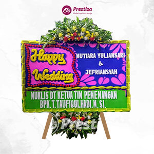 Karangan Bunga Papan Wedding - Jawa Barat - 4
