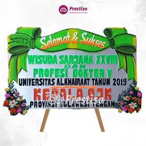 KARANGAN BUNGA PAPAN – CONGRATULATION – GORONTALO – 2